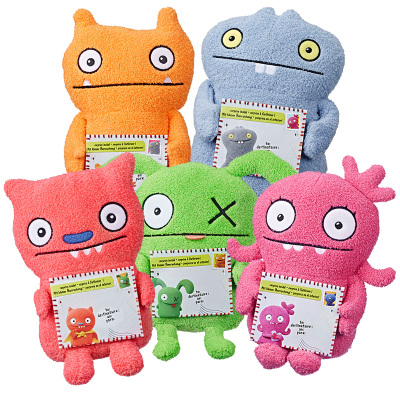 孩之宝Hasbro丑娃真诚信件毛绒玩偶系列丑萌公仔儿童玩具4岁以上男孩女孩儿童人偶玩具E4518