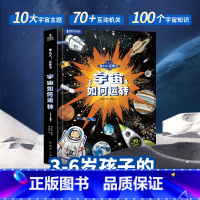 宇宙如何运转 [正版]那么大!立体书-宇宙如何运转 宇宙运转的秘密立体书 浩瀚的宇宙儿童3d翻翻书4-6-8-9岁 儿童