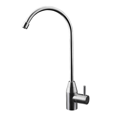  潜水艇净水器水龙头2分过滤器家用净化直饮龙头配件304不锈钢纯水机龙头 净水器龙头