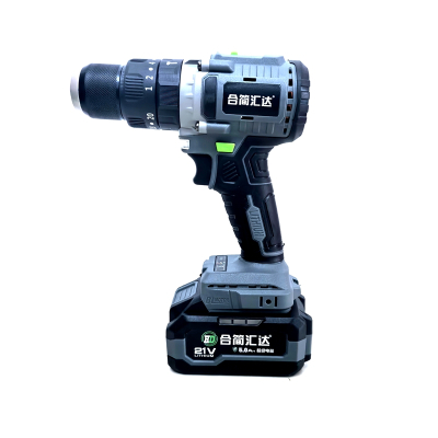 合简汇达 锂电无刷冲击电钻 HD133 5.0Ah 两电一充 套