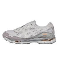 亚瑟士(ASICS)asics男士跑鞋透气缓震休闲运动鞋云灰色水泥灰