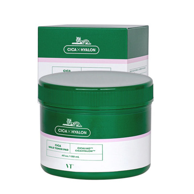 韩国VT薇缔积雪草清洁棉片60片