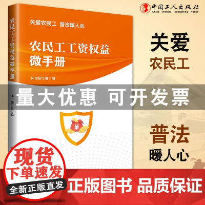 农民工工资权益微手册 农民工如何维护工资权益 解读了保障农民工工资 中国工人出版社店正版新书