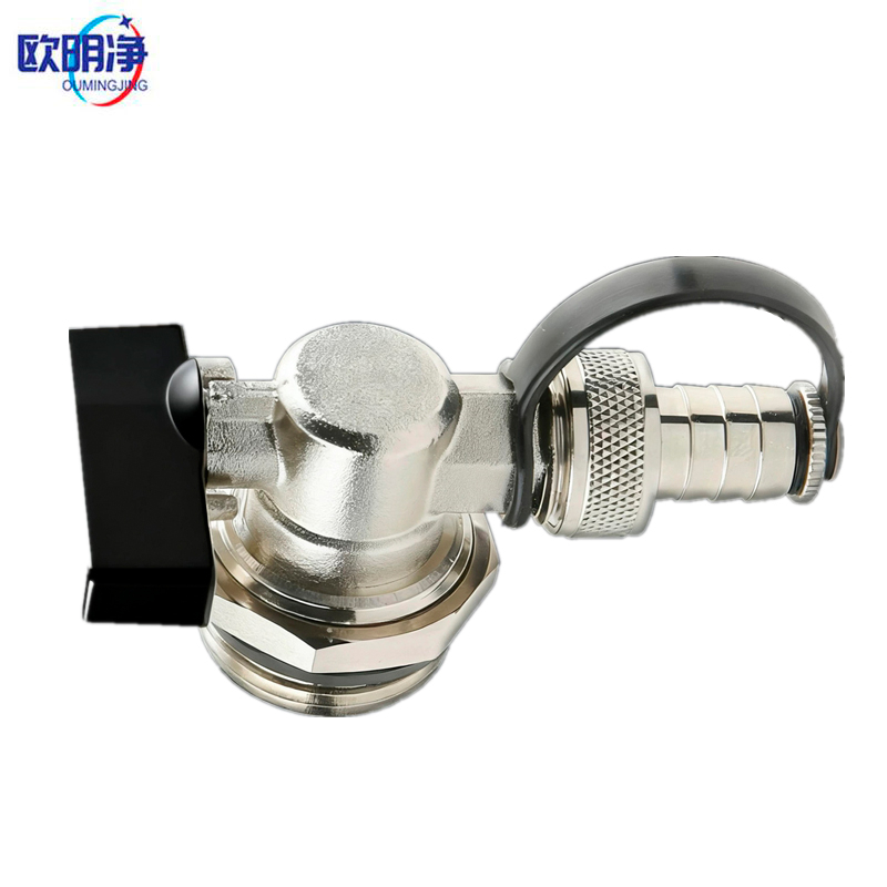 欧明净 地暖分水器放水阀 一寸 个