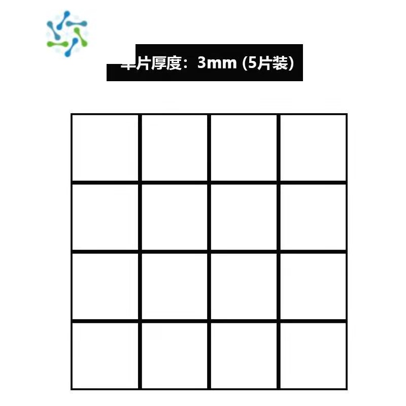 十六宫格白色/哑光/防水防油 五片装0