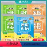 [3本]语文+数学+英语-江苏专用 三升四 [正版]2024秋新版实验班暑假衔接一升二升三四五六年级上下册语文数学英语全