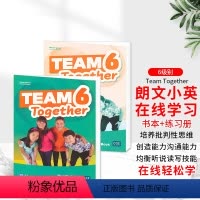[正版]原版进口朗文培生Team Together 6 少儿英语小学综合课程 书本+练习册 含朗文小英在线学习资源培生