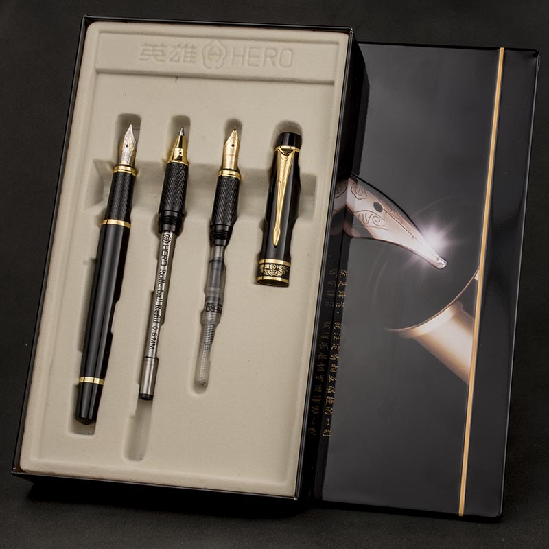 hero英雄钢笔7032商务办公礼盒装男士学生礼物送礼送老师