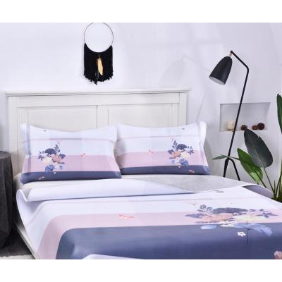 美帮汇彩绘牛皮席软席头层牛皮凉席1.8米1.5米三件套蝶恋花