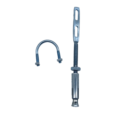 SNBUTER 膨胀托杆U型抱箍卡 M10*190(卡1.2寸管)