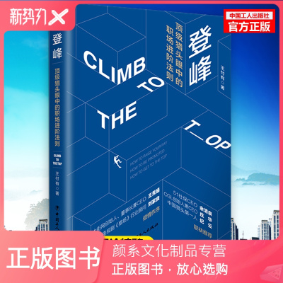 颜系图书-登峰:顶级猎头眼中的职场进阶法则职场必读企业管理经营管理类书籍