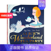 [正版]爱丽丝梦游仙境茶话会 英文原版绘本 Alice's Wonderland Tea Party 童话故事书 英文版