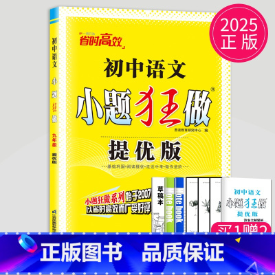 [正版]2024秋提优版小题狂做九年级语文上下册全一册人教版初三上学期江苏9年级同步训练课堂作业学霸题中题实验班小题狂练