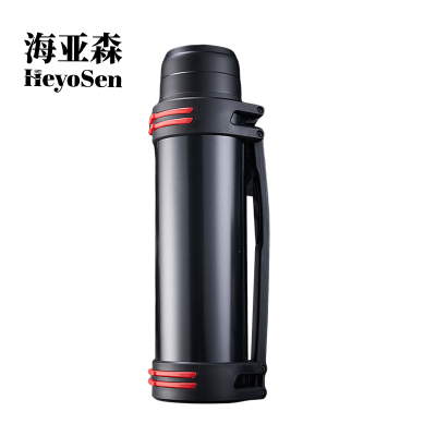 海亚森 M1C75 不锈钢户外保温壶金质黑2L(计价单位:个)黑色