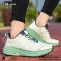 La Chessiers户外运动鞋男鞋跑步鞋2025新款轻便减震跑鞋针织透气网面情侣款