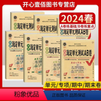[套装]语数英物.政史地生全8科.人教版 八年级下 [正版]八年级上下册试卷测试卷全套语文数学英语物理地理生物历史政治人