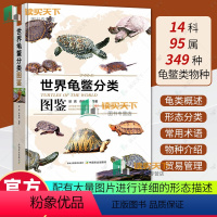 [正版] 世界龟鳖分类图鉴(精) 梁亮 乔轶伦 编著 龟鳖科普知识龟类科普知识龟鳖类动物分类基础知识中国农业出版社书籍