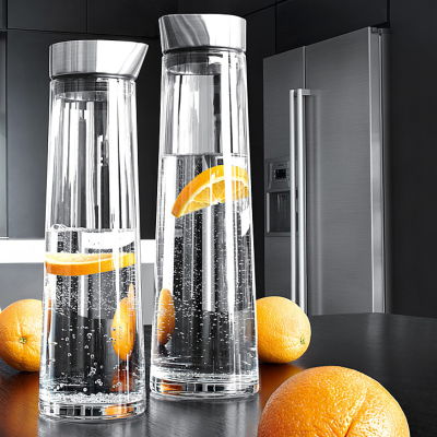 美帮汇大容量冷水壶凉水壶家用凉茶装水玻璃壶凉水杯凉杯扎壶套装果汁壶