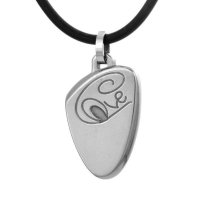 梦克拉Mkela 钨金钨钢吊坠 暗送秋波 LOVE