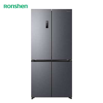容声方糖505升十字对开门冰箱一级能效超薄嵌入自动除霜LED屏灰雅黑科技设计BCD-505P60CZMAD