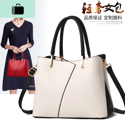 大气包包女2020新款夏时尚百搭中年女包大容量单肩斜挎妈妈手提包NEW LAKE女斜挎包