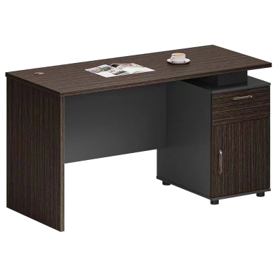 初嘉(CJ)BTZ-23办公桌老板桌总裁桌简约现代主管桌大班台办公室家具1.4米