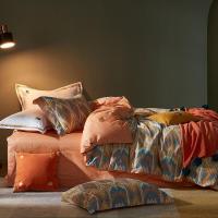 美帮汇家纺全棉四件套全棉被套床单欧式床上用品三件套磨毛套件