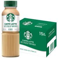 星巴克咖啡即饮咖啡饮料 拿铁 270ml*15瓶