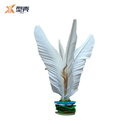 型壳 毽子 疙瘩底四羽毽加重款 个