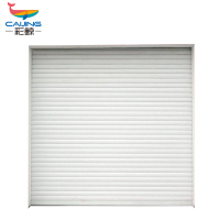 彩鲸(CAIJING)CJ-SNJML90中空铝合金电动卷帘门单位小区工厂库房拉闸门自动车库门