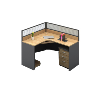 东业家具 单人位屏风工位办公桌电脑桌 MS-15-025