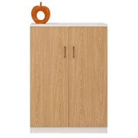 德诚和对开门木质板式标准两门文件柜资料矮柜0.8米长800*400*1200mmH 个