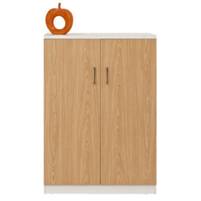 德诚和对开门木质板式标准两门文件柜资料矮柜0.8米长800*400*1200mmH 个