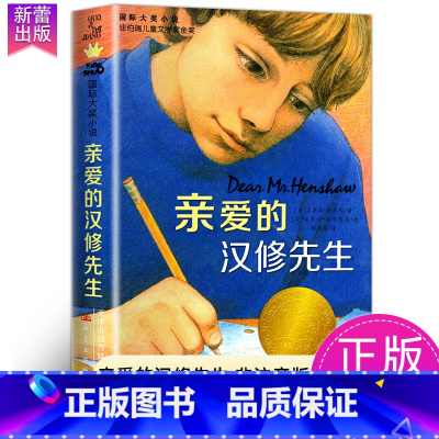 亲爱的汉修先生 [正版]一百条裙子国际大奖小说系列全套适合小学生四年级五六年级读物7-10-12岁青少年儿童文学成长励志