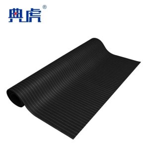 典虎 绝缘垫 黑色条纹3mm*1m*10m 卷