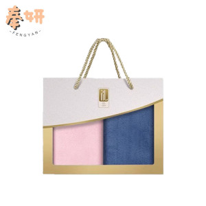 奉妍 方巾礼盒 两条装 盒