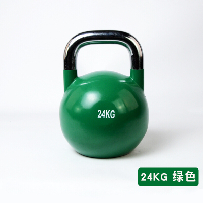 竞技壶铃女性男士胸肌神器臂肌家用健身器材烤漆提壶哑铃全钢