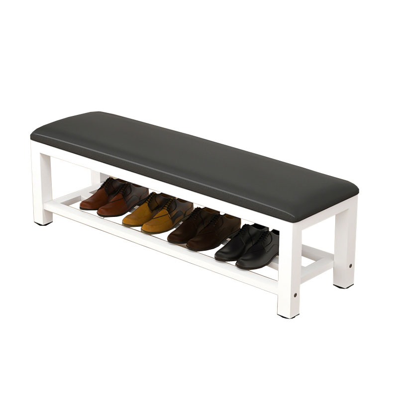 锦北 软包长条凳换鞋凳健身房休息凳浴室凳洗澡凳床尾凳 1.0米双层