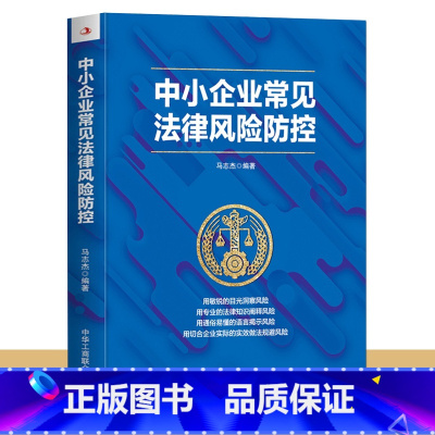 [正版]中小企业常见法律风险防控 企业管理风险防控法律书籍 法律常识一本全 民间企业融资公司风险投资追索债权常见法律风
