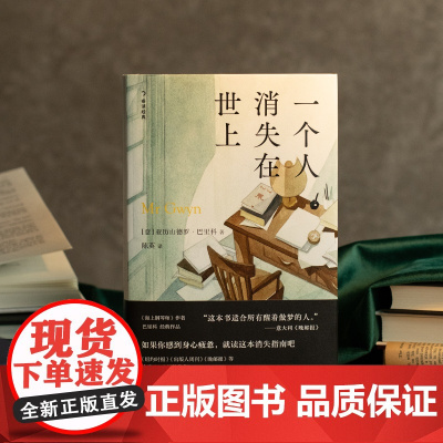 一个人消失在世上(如果你感到身心疲惫,就读这本消失指南吧。《海上钢琴师》作者巴里科经典作品)