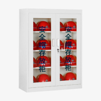 凌迪星白色16顶安全帽柜90*36*120cm台