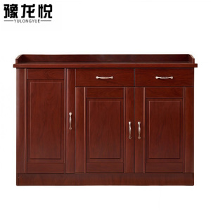 豫龙悦木质茶水柜