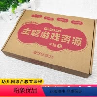 [正版]思维探索体验 主题游戏资源中班上 幼儿园综合教育课程 思维训练科学探索情境时间管理 启蒙认知手工操作材料 江苏