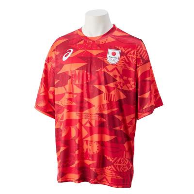 Asics运动潮流宽松半袖T恤男款大尺码版型休闲训练服