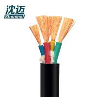 沈迈 铜芯橡套软电缆 YC-3*70+1*25平方/米