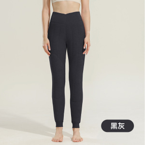 策霸CEBA100%羊毛绗缝保暖裤女加绒加厚-20度冬季护膝护腰棉裤女东北过冬