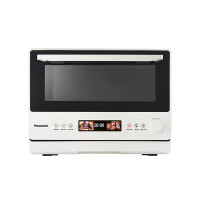 松下(Panasonic)万食炉2.0上烤下蒸彩屏触控家用变频微波台嵌两用28L大容量微蒸烤炸一体机NN-DS285Q