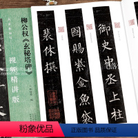 [正版]柳公权玄秘塔碑 名家教你写视频精讲版 柳体楷书碑帖简体释文通临教程书法初学者辅导班用书入门基础字帖 河南美术出