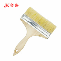 金盔纯猪鬃毛油漆刷毛刷8寸/把