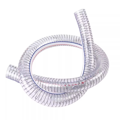 璐盐 钢丝软管PVC水管 内径22mm*厚2.5mm 米